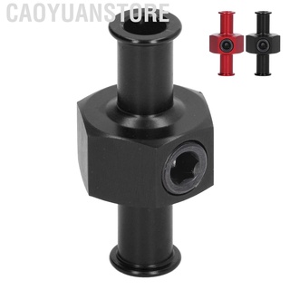 Caoyuanstore Fuel Pressure Gauge T Adapter  Wear Resistance 1/8in NPT Fitting Connector High Strength Metal Easy Installation for Automotive