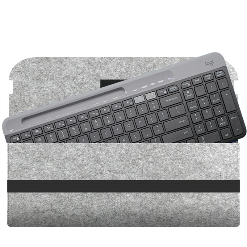 New Felt Carrying Case for Logitech K380 K480 K580 K780 Keyboard Case