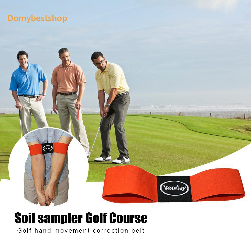 ฅdbฅelastic-golf-swing-trainer-belt-golf-arm-posture-alignment-correction-band