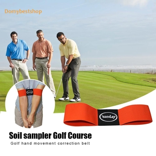 ฅDbฅElastic Golf Swing Trainer Belt Golf Arm Posture Alignment Correction Band