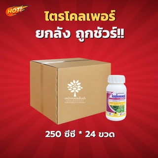 ไตรโคลเพอร์ 66.8% (ช้างแดง) - ยกลัง – (ขนาด 250 ซีซี*24 ขวด) = ชิ้นละ 250 บาท