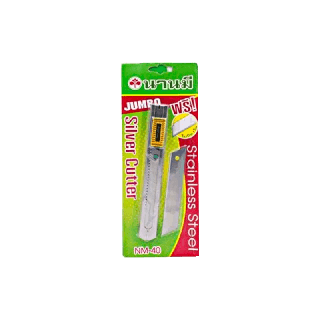 โปรโมชั่น : Nanmee นานมี มีดคัตเตอร์เหล็กใบมีด จัมโบ้ 45 องศา