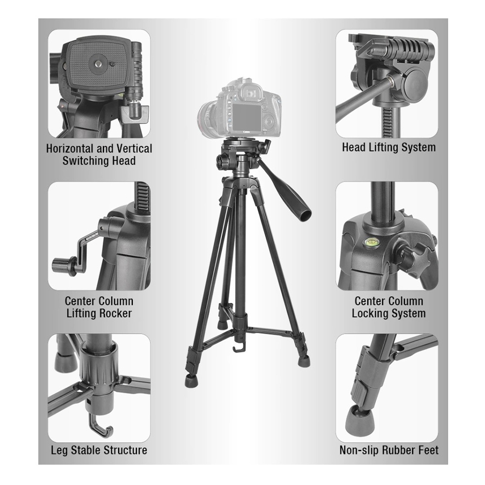 kingjoy-vt-840-small-live-video-tripod-ขาตั้ง-ขาตั้งกล้อง-สำหรับถ่ายภาพ-ถ่าย-video-คุณภาพสูง-ขนาดกะทัดรัด-พกพาสะดวก