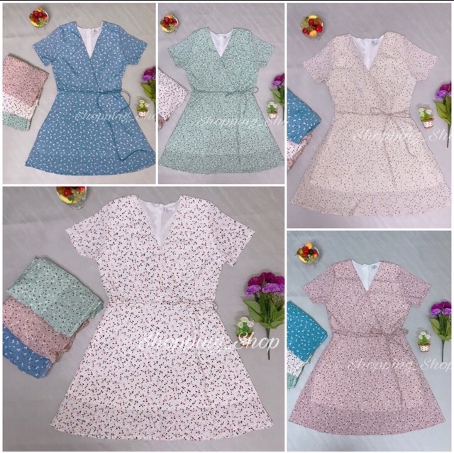 cute-dress-เดรสลายดอก-สายหวาน-ราคาไม่แพง-น่ารักมากๆค่า-ซับในทั้งตัวค่ะ