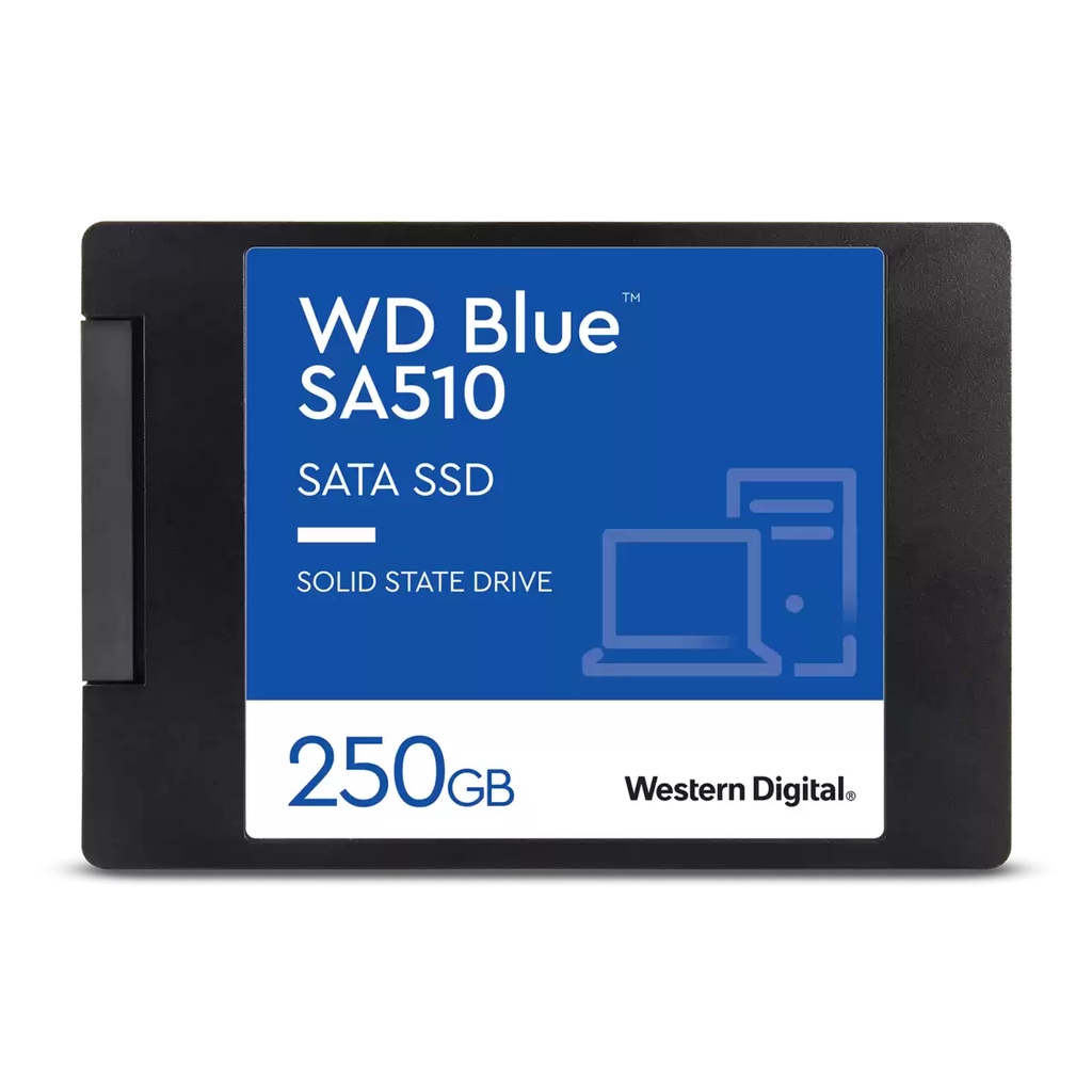 ภาพหน้าปกสินค้าWestern Digital BLUE SA510 250GB SSD SATA3 2.5" (WDS250G3B0A) (5Y) MS6-000108 Internal Solid State Drive จากร้าน itcity บน Shopee