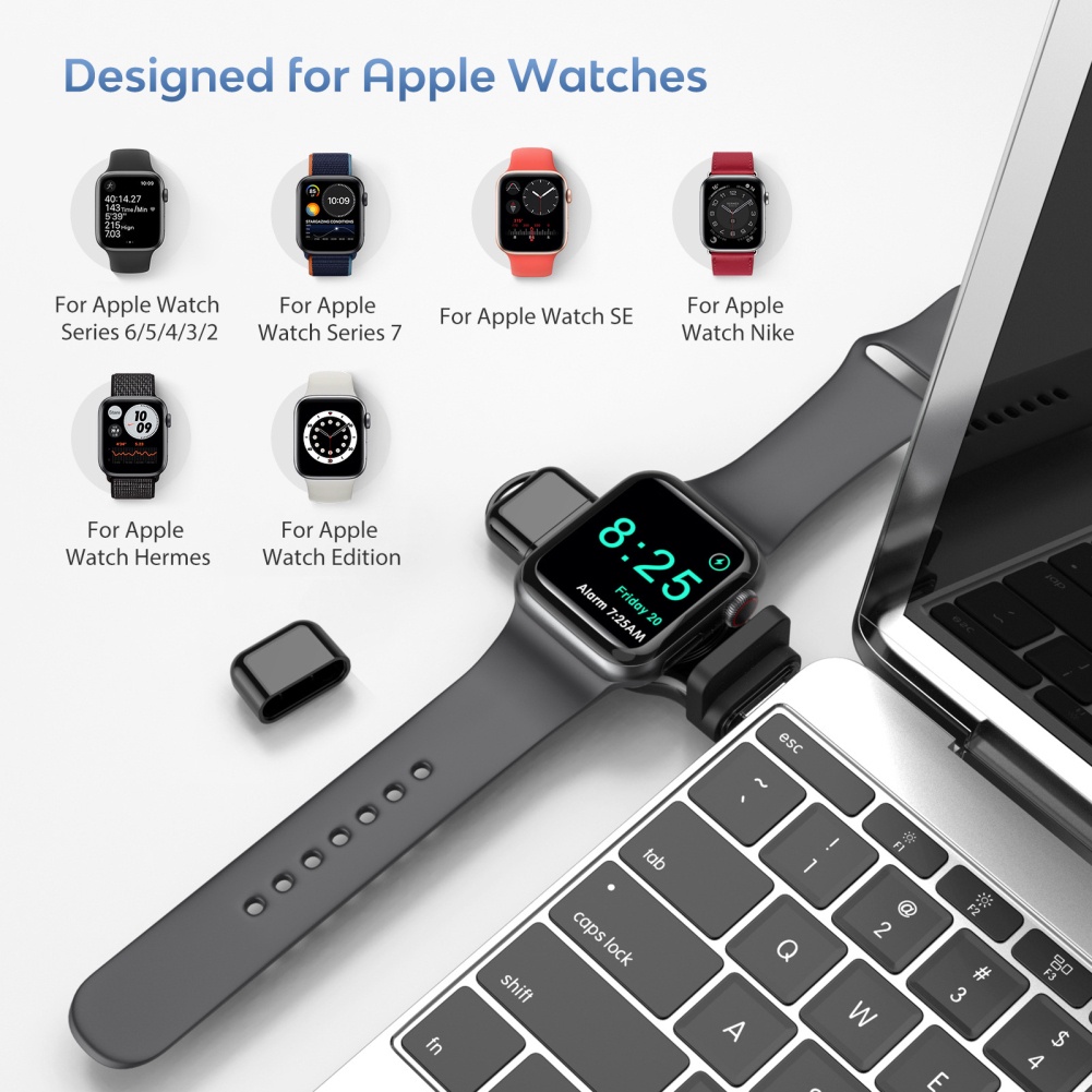 สำหรับ-smartwatch-wireless-charger-type-c-usb-แบบพกพา-magnetic-smartwatch-charger-สำหรับเดินทางกลางแจ้ง-charger-สำหรับ-smart-watch-series-1234567-ดอกไม้