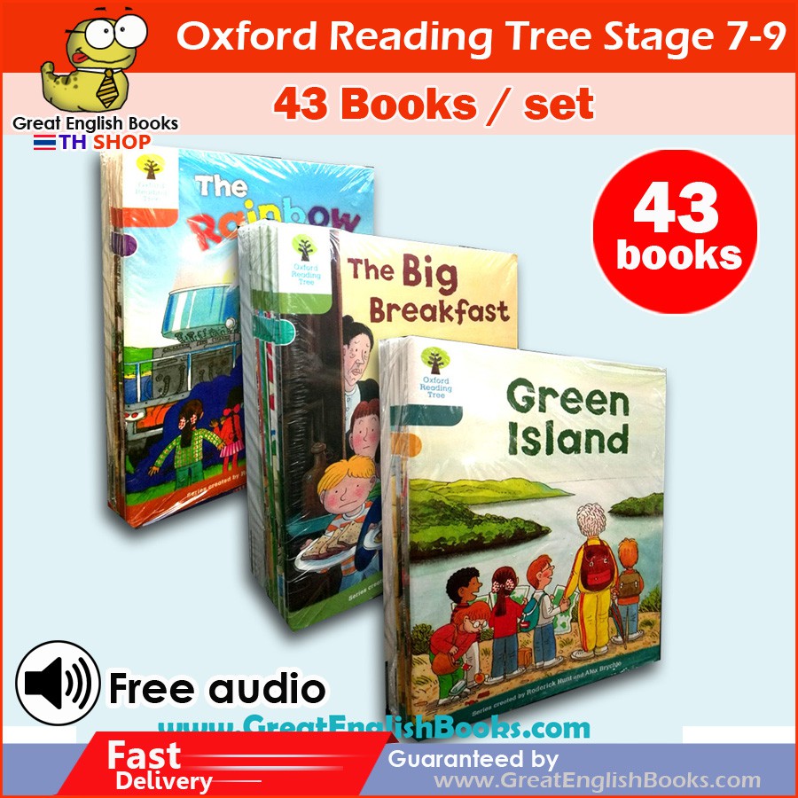 *พร้อมส่ง* หนังสือฝึกอ่านภาษาอังกฤษ 43 เล่ม Oxford Reading Tree Level 7 ...