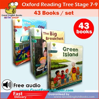 *พร้อมส่ง* หนังสือฝึกอ่านภาษาอังกฤษ 43 เล่ม Oxford Reading Tree Level 7-9 + +ฟรีไฟล์เสียงอ่าน