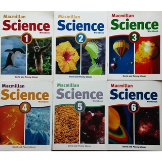 แบบฝึกหัด Macmillan Science : Workbook Primary 1-6#แบบฝึกหัดวิชาวิทยาศาสตร์ป.1-6