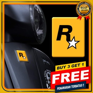 สติกเกอร์โลโก้ Rockstar VESPA PIAGGIO สําหรับติดตกแต่งรถจักรยานยนต์