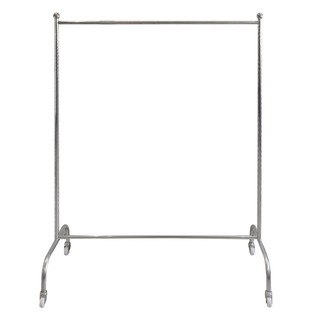 ราวตากผ้า ราวเดี่ยวแขวนผ้าสเตนเลส PLIM มีล้อ 125x57x150 ซม. อุปกรณ์ตากผ้า ผลิตภัณฑ์และของใช้ภายในบ้าน CLOTHES RACK PLIM