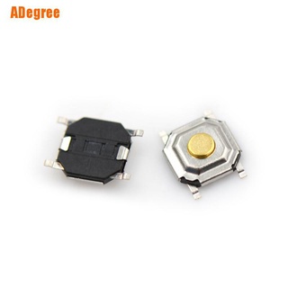 Adegree) ปุ่มสวิตช์ไฟ Smd 4pin 4x4x1.5 มม. 20