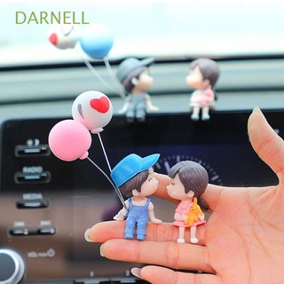 Darnell ฟิกเกอร์ลูกโป่ง คอนโซลกลาง ลายการ์ตูนน่ารัก สร้างสรรค์ เครื่องประดับ สําหรับตกแต่งภายในรถยนต์ ผู้ชายและผู้หญิง