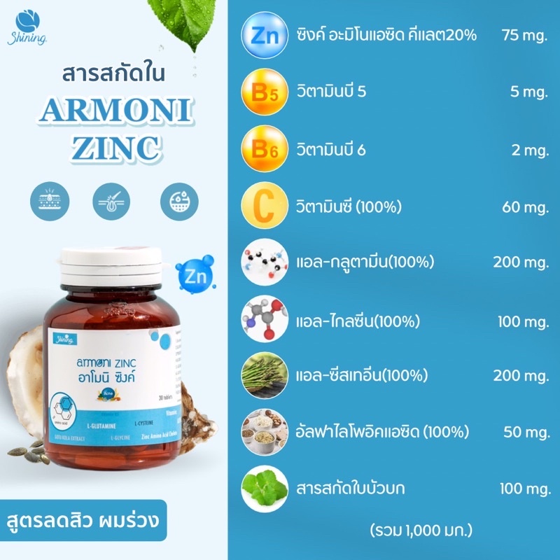 ส่งฟรี-amoni-zinc-amoni-magnight-ลดสิว-ลดการหลุดร่วงของเส้นผม