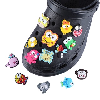 สินค้า อุปกรณ์เสริมรองเท้า Crocs Jibbitz รูปสัตว์สําหรับ Crocs Clogs และกระเป๋าคุณภาพสูง