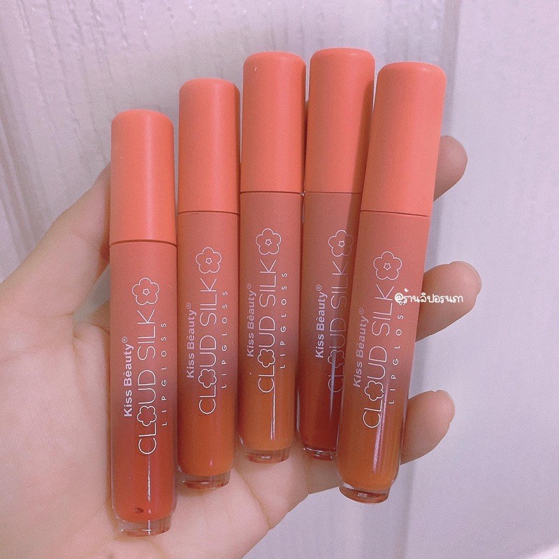 kiss-beauty-cloud-silk-lipgloss-เซตลิป-5-แท่ง-no-70065-03