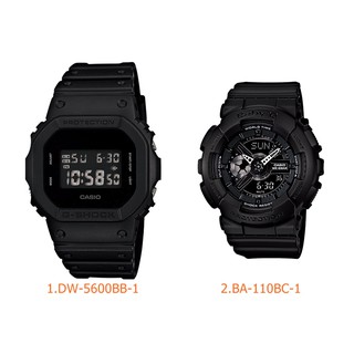 YTนาฬิกา CASIO G-Shock รุ่น DW-5600BB-1 หรือ BA-110BC-1 LIMITED MODELS หายากมากๆ ของแท้ 100% ประกัน 1 ปีนาฬิกา