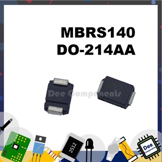 MBRS140 Diodes &amp; Rectifiers DO-214AA 40 V -65°C TO 125°C MBRS140  onsemi / Fairchild 6-1-10