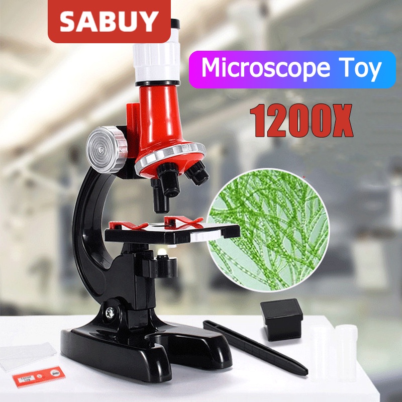 sabuy-กล้องจุลทรรศน์สำหรับเด็กทางชีวภาพ-led-100-1200x-กล้องจุลทรรศน์มือถือ-ของเล่นวิทยาศาสตร์-ของเล่นเพื่อการศึกษา-กล้องจุลทรรศน์พกพา