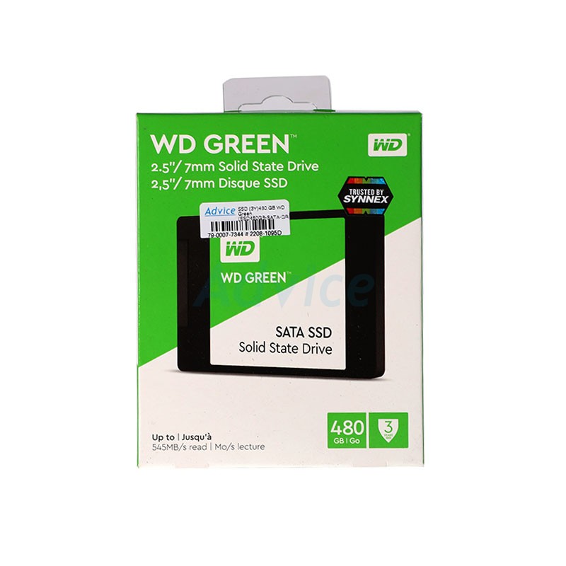 480 GB SSD SATA WD Green (WDS480G2G0A) | Shopee Thailand