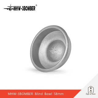 MHW-3BOMBER Blind Bowl 58 mm universal ตะแกรงตัน / ตะกร้าสำหรับล้างทำความสะอาดหัวกรุ๊ปกาแฟ