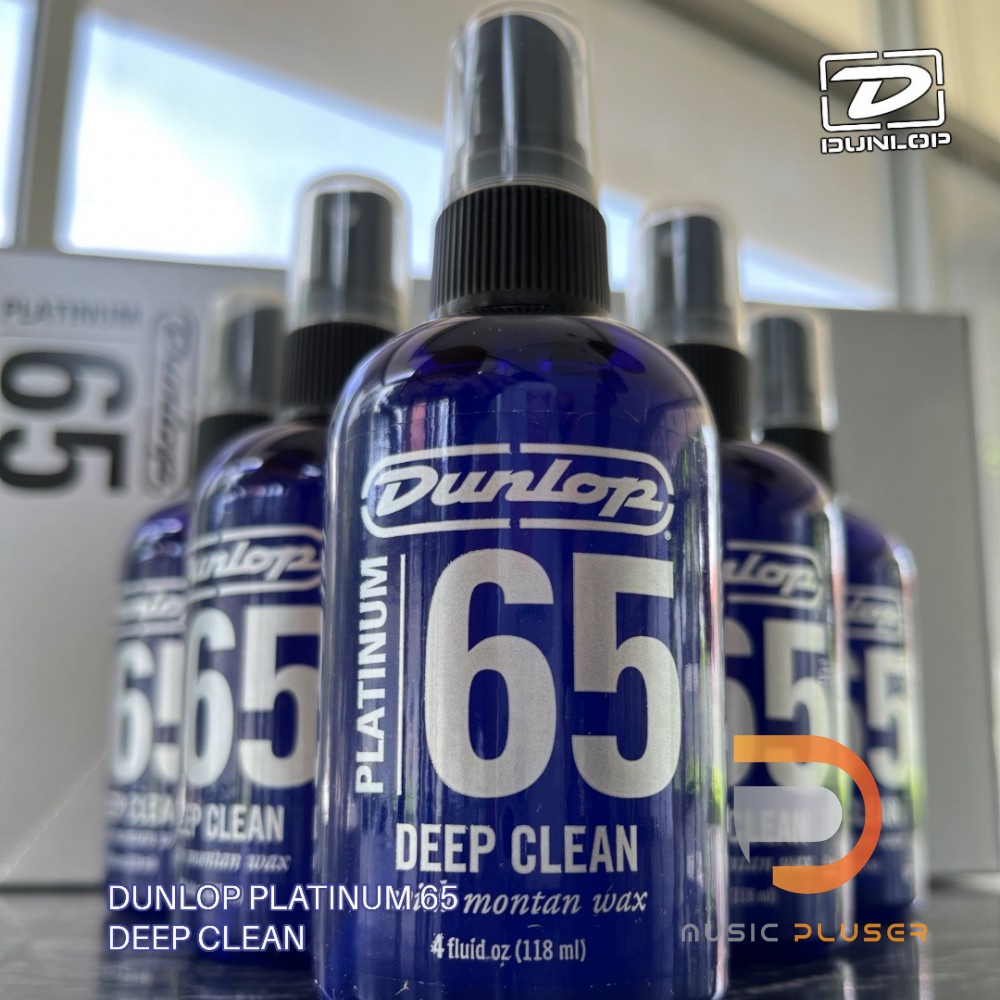 DUNLOP PLATINUM 65 DEEP CLEAN 4 OZ. P65DC4น้ำยาทำความสะอาดกีต้าร์และ ...