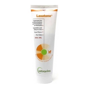 Laxatone เจลระบายก้อนขน ป้องกัน Hair ball ช่วยขับถ่ายอุจจาระ 120.5กรัม 0620