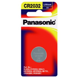 ถ่านกระดุมลิเธี่ยม [PANASONIC] CR-2032PT/1B (1ก้อน/แพ็ค)