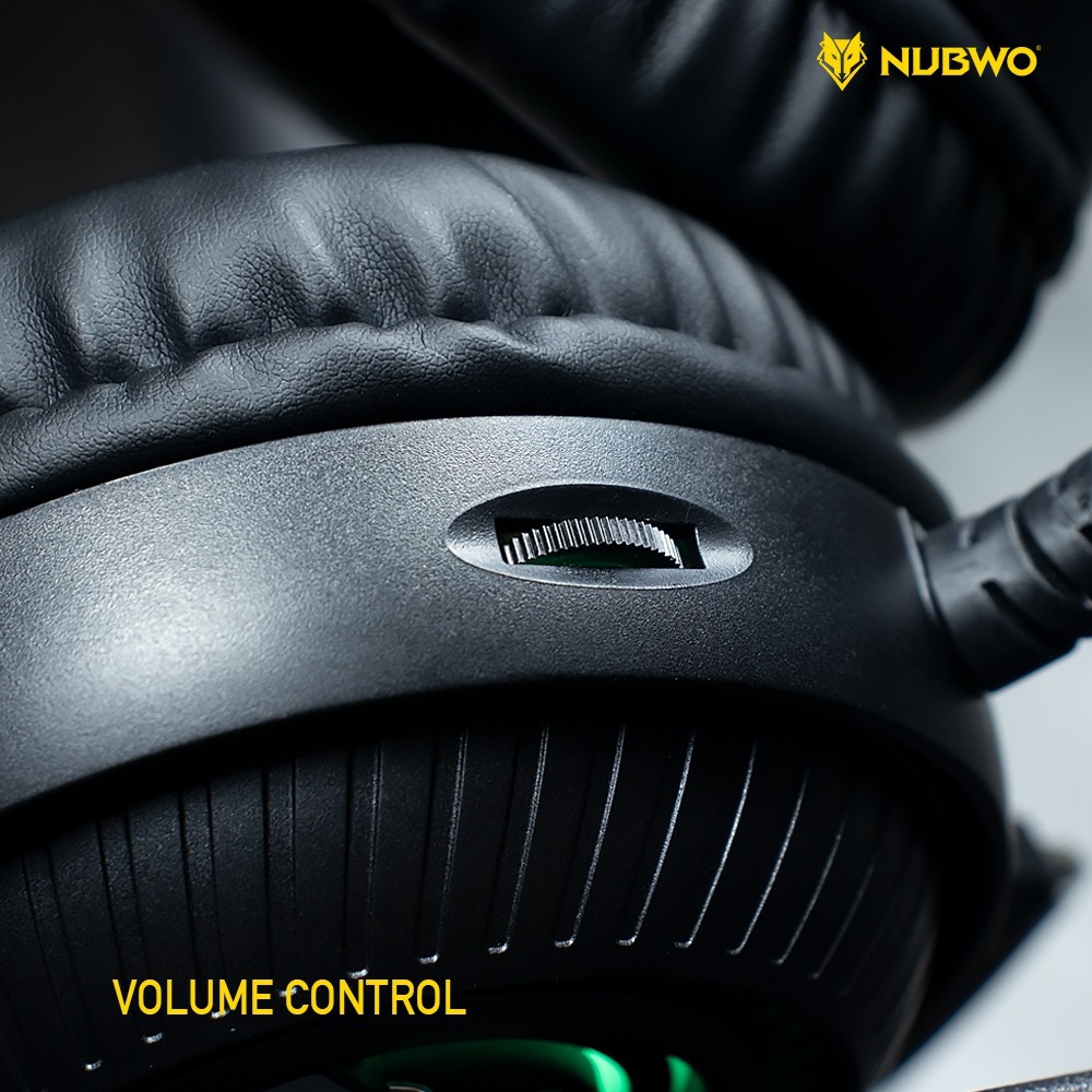 ภาพสินค้าหูฟังเกมมิ่ง Nubwo N1 PRO Gaming Headset หูฟังคอม หูฟัง Stereo ประกันศูนย์ 1 ปี จากร้าน huskshop บน Shopee ภาพที่ 4