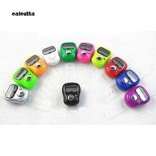 CAL-Mini Durable Finger Ring Golf Digital Stitch Marker LCD Display Tally Counter