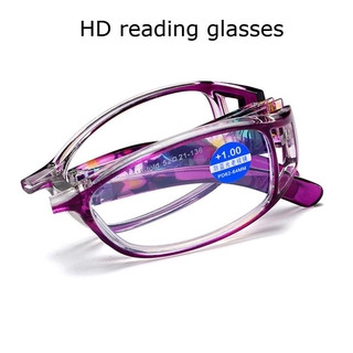 แว่นตาอ่านหนังสือความละเอียดสูงแบบพกพาพับได้ + ผ้า
