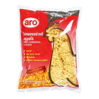 ARO เอโร่ ไก่หยอง (ฮาลาล) Dried Shredded aro 400g