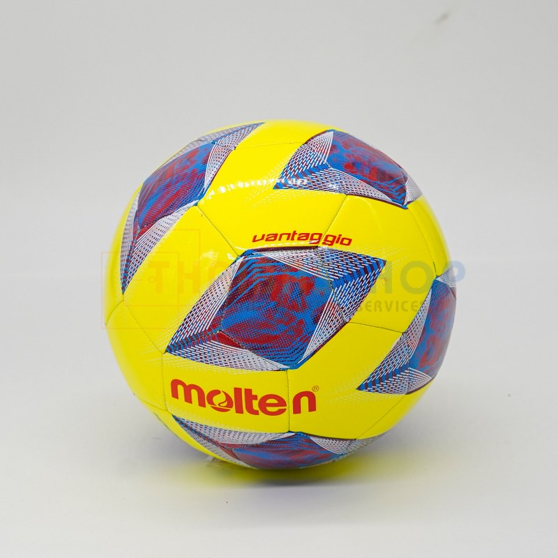 ภาพสินค้าลูกฟุตบอล ลูกบอล molten F5A1000-Y ลูกฟุตบอลหนังเย็บ เบอร์5 100% รุ่นใหม่ปี 2020 จากร้าน thaibasshop บน Shopee ภาพที่ 2