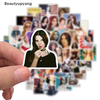 [Beautyupyang] สติกเกอร์ ลายกราฟฟิตินักร้อง Lana Del Rey สําหรับติดตกแต่งกระเป๋าเดินทาง สเก็ตบอร์ด กีตาร์ 50 ชิ้น