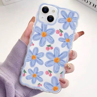 เคสโทรศัพท์มือถือ TPU แบบนิ่ม พิมพ์ลายดอกซากุระ สําหรับ Compatible For IPhone 13 12 Mini 11 Pro X XR XS Max SE 2020 6 6S 7 8 Plus