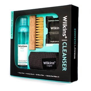 สินค้า Wilkins Premium Shoe Cleansing Kit ชุดทำความสะอาดรองเท้า