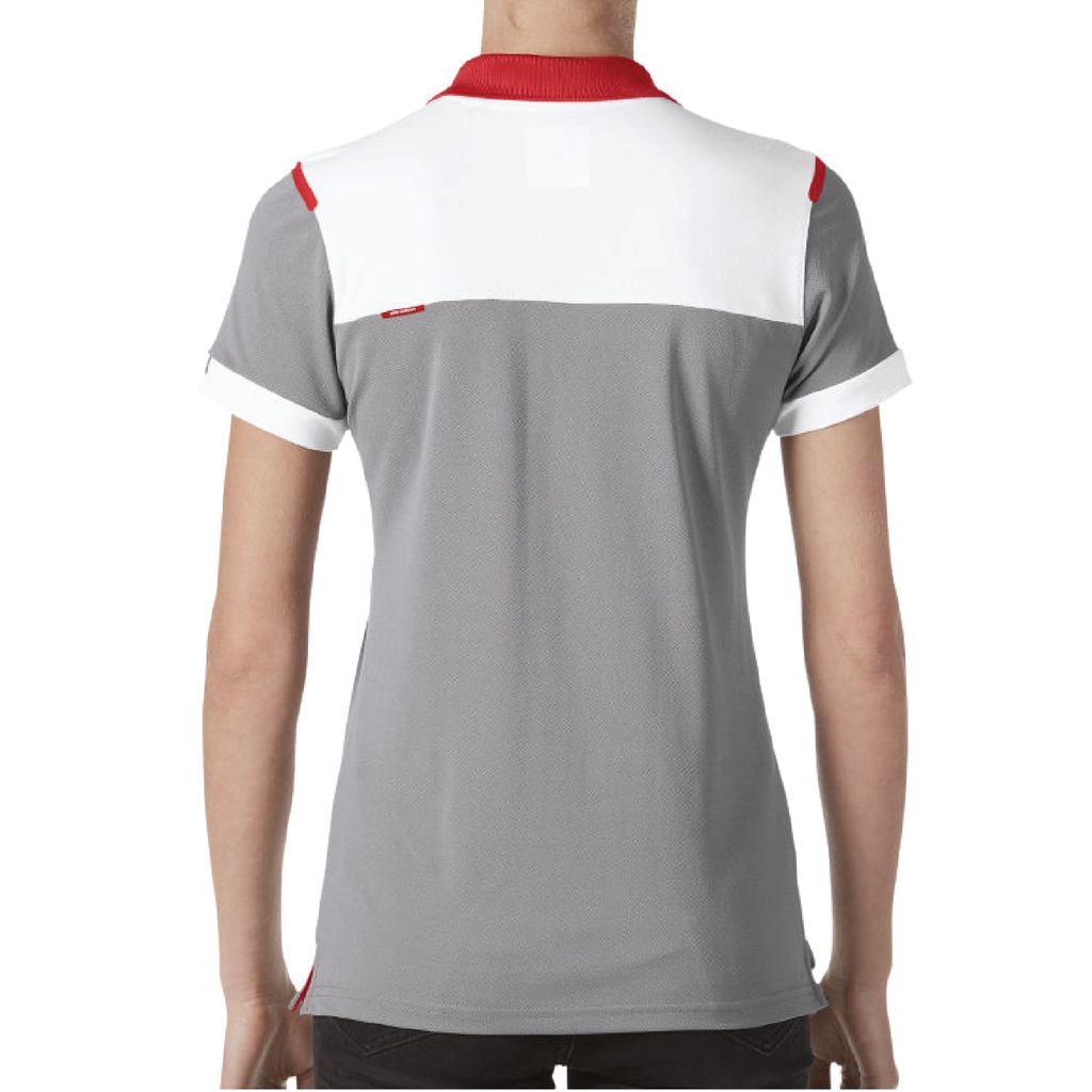 bmw-golfsport-เสื้อโปโลสตรีสีเทาขาว-ไซต์-xs-m