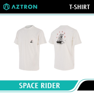 Aztron Space Rider เสื้อยืด เนื้อCotton 100% เบาสบาย แห้งง่ายไม่เหม็นอับ