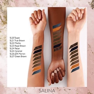 Salina สีสักคิ้ว &ปาก สีน้ำออแกนิก ติดดีมาก