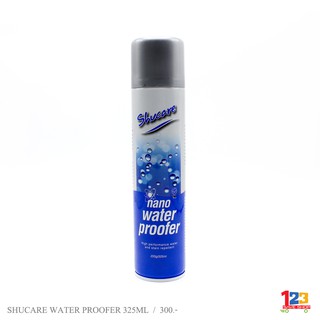 Spray กันน้ำกันเปื้อน รองเท้า กระเป๋า SHUCARE WATER PROOFER 325ML