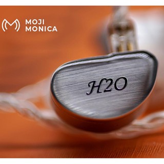 Moji Monica H2O Liquid Silica Gel DD+2BA HiFi Customized Music Monitor Studio Audiophile Musician 2Pin 0.78mm Earphones Earbuds