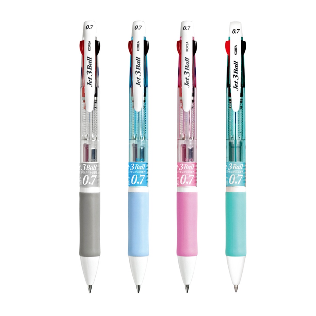 JAVA ปากกาลูกลื่น 3 ระบบ Jet 3 Ball ขนาด 0.7 มม. | Shopee Thailand