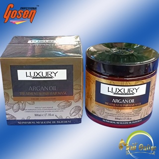 ทรีทเมนท์ ลักซ์ชัวรี่ อาร์แกนออยล์ รีแพร์ แฮร์ มาร์ค Luxury argan oil treatment repair hair mask 800 ml