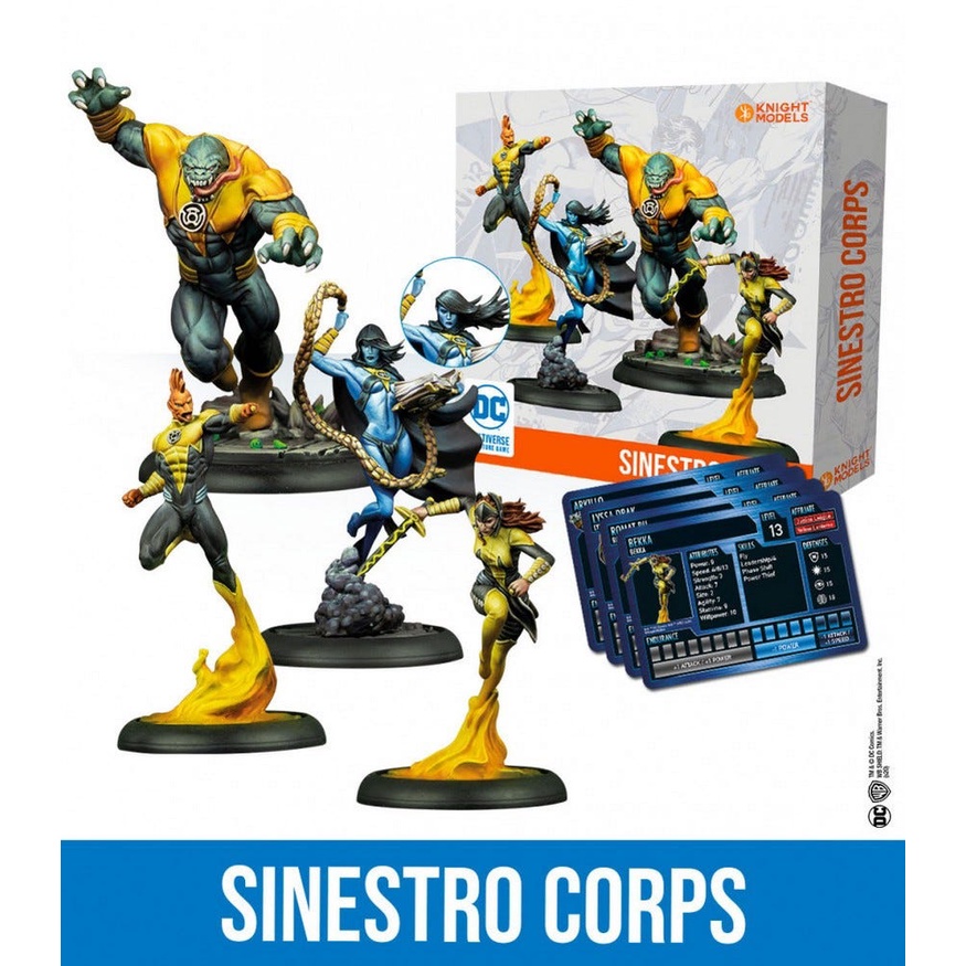 🔥มีของพร้อมส่ง🔥 Knight Models DC Universe Sinestro Corps KM-DCUN061 ...
