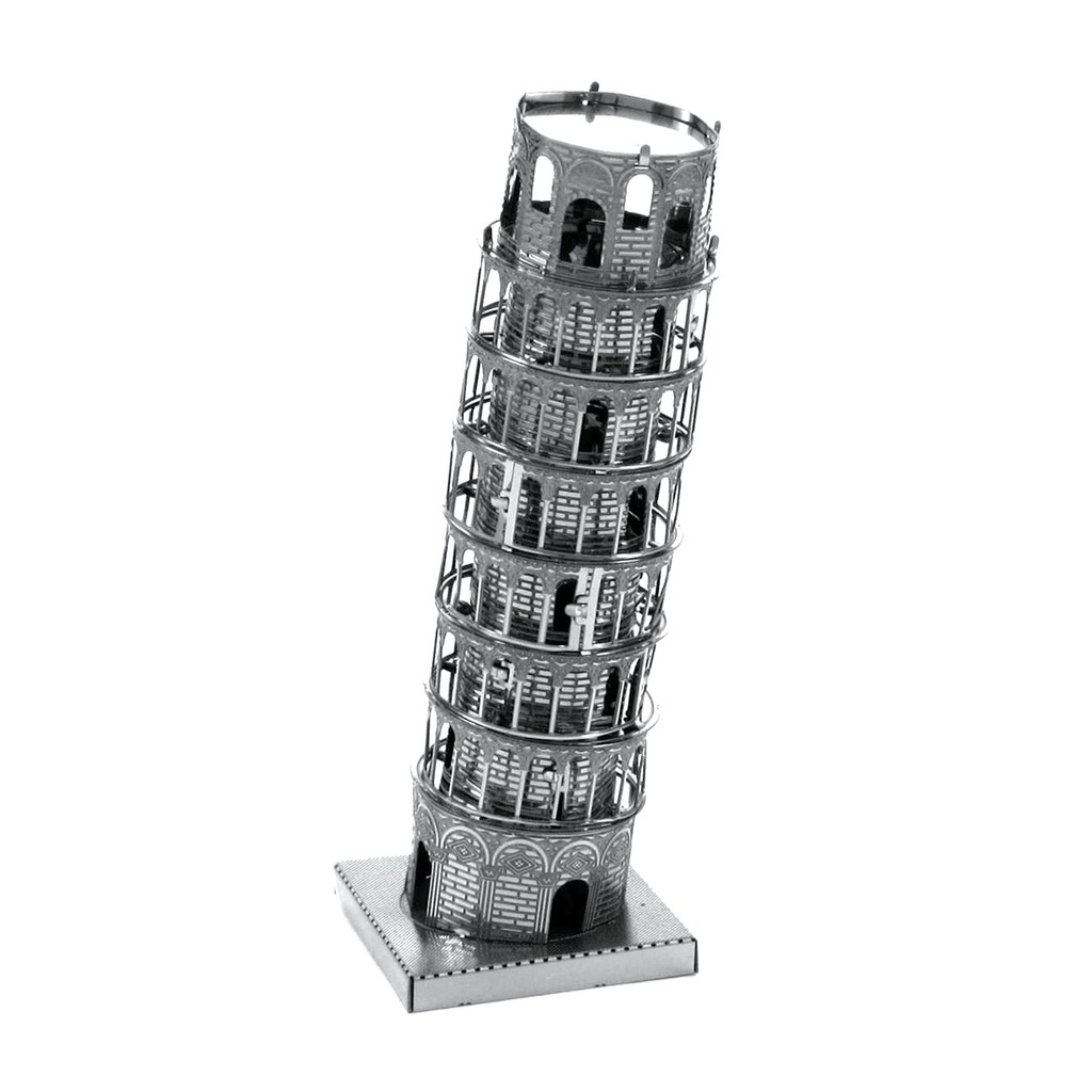 พร้อมส่ง-ตัวต่อเหล็ก-3-มิติ-torredi-di-pisa-3d-metal-model