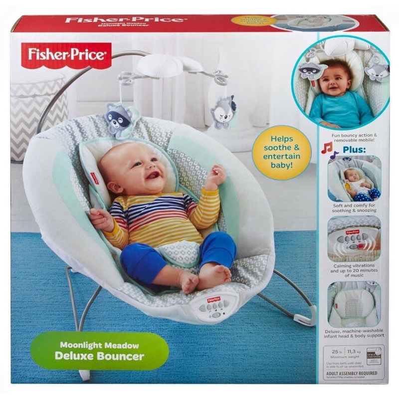 เปลสั่นอัตโนมัติ-fisher-price-moonlight-meadow-deluxe-bouncer