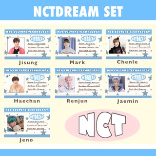 NCTDREAM ID CARD SET🧸❕