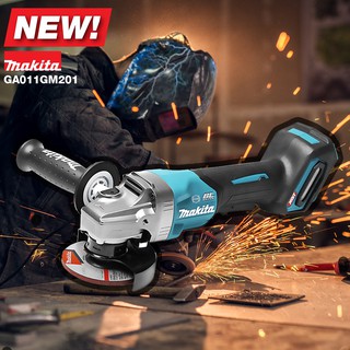 MAKITA GA011GM201 เครื่องเจียร์ 4" 40VMAX (ชุด 4.0AH)