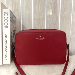 🎀 (สด-ผ่อน) กระเป๋าทรงกล่อง 8.5 นิ้ว WKR00062 Kate Spade Harper Leather Crossbody Bag