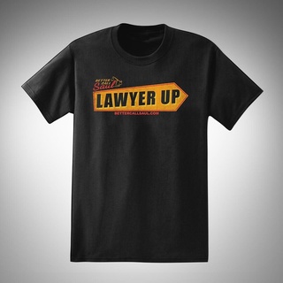 เสื้อยืด พิมพ์ลาย Better Call Saul "Breaking Bad" Lawyer Up Nwt  เข้ากับทุกการแต่งกาย สําหรับผู้ชาย